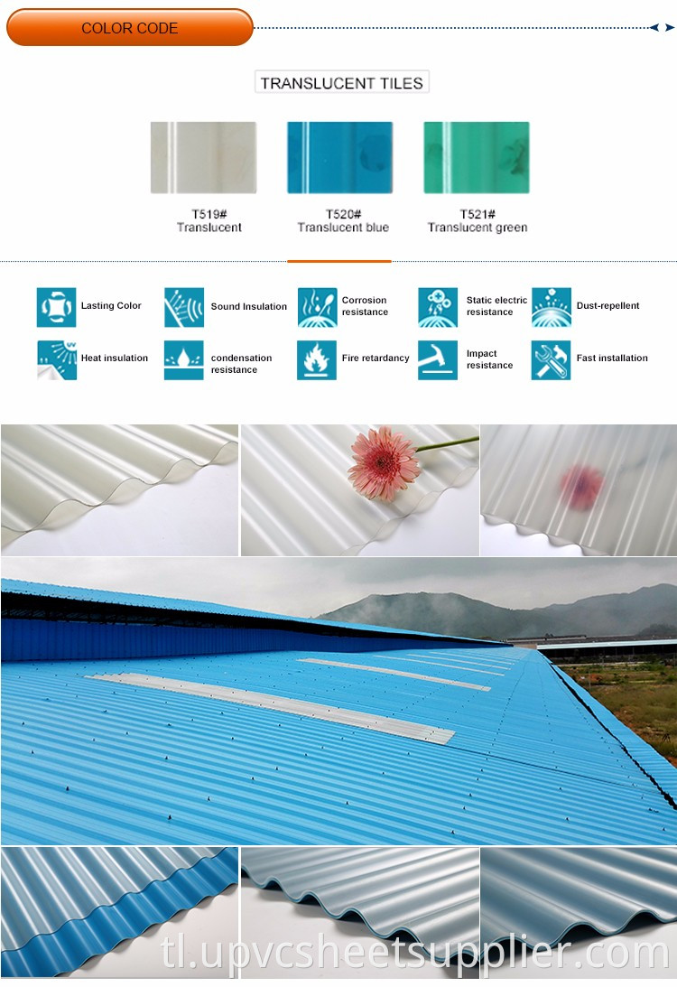 Presyo ng Pabrika PVC Flexible Plastic Sheet 2mm